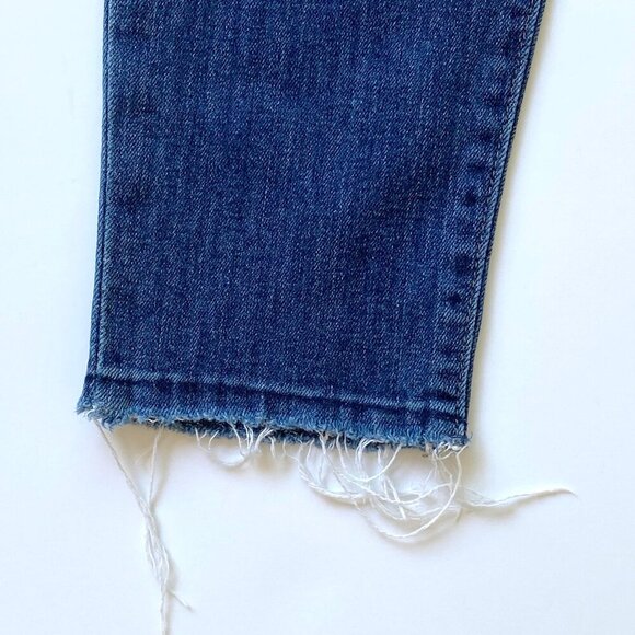 Joe's Womens Sinclair Mid Rise Skinny Ankle Jeans Size 28 Raw Hem Stretch Casual - Picture 9 of 12